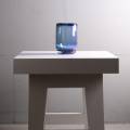 DirryOntwerpt voor DenkendAan Serie Mineral Saffier Aandenken Glaswerk Herinneringsglas Urn Asvaas gesigneerd 2